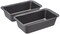 2 PACK  Rectangular Baking Bread Loaf Pan, 9.5 x 5 Inch, Set of 2, Gray